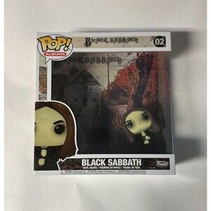 Black Sabbath Funko Pop! Albums Cover Sealed Hard Case #02 Vinyl Ozzy Tilted